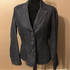 New York & Company Denim Blazer